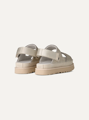 UGG Goldenstar Crackle Glide Women's Leather Sandals