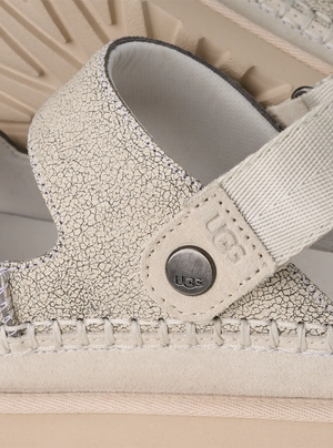 UGG Goldenstar Crackle Glide Women's Leather Sandals