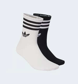 Adidas 3-Stripes Socks | 2 Pairs