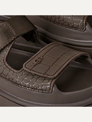 UGG GoldenGlow Croc Embossed Women's Sandals