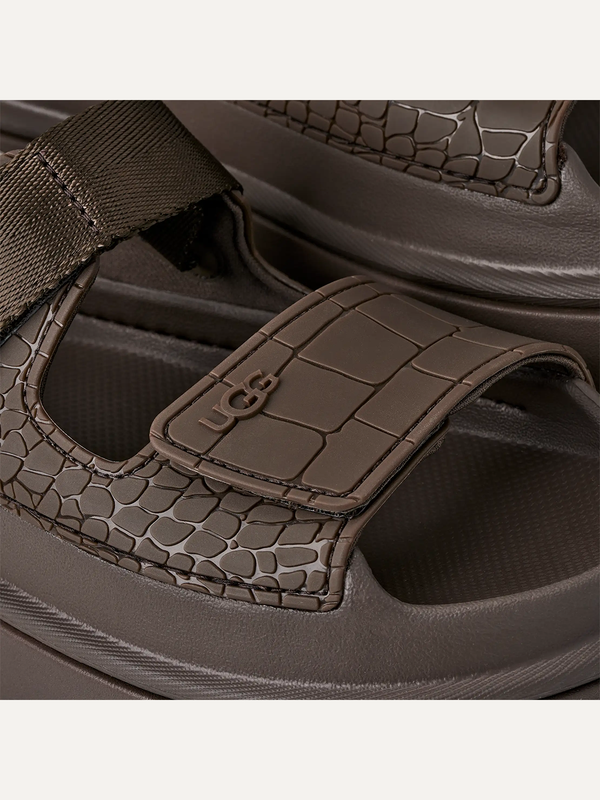 UGG GoldenGlow Croc Embossed Women's Sandals