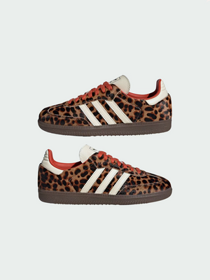 Adidas Samba OG Leopard Print Women's Trainers