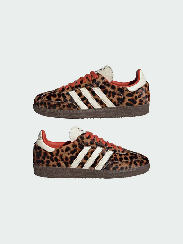 Adidas Samba OG Leopard Print Women's Trainers